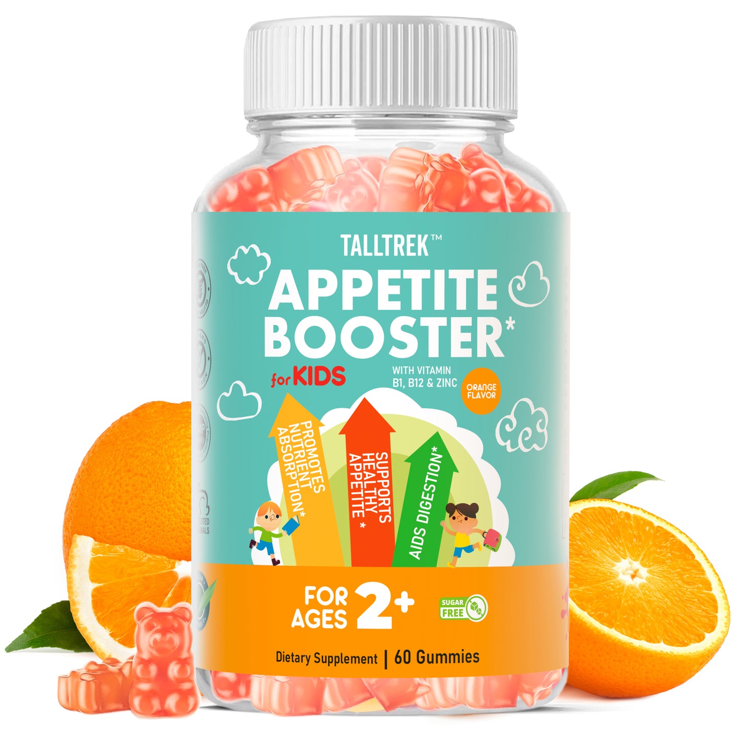 TallTrek Appetite Booster Gummies for Kids