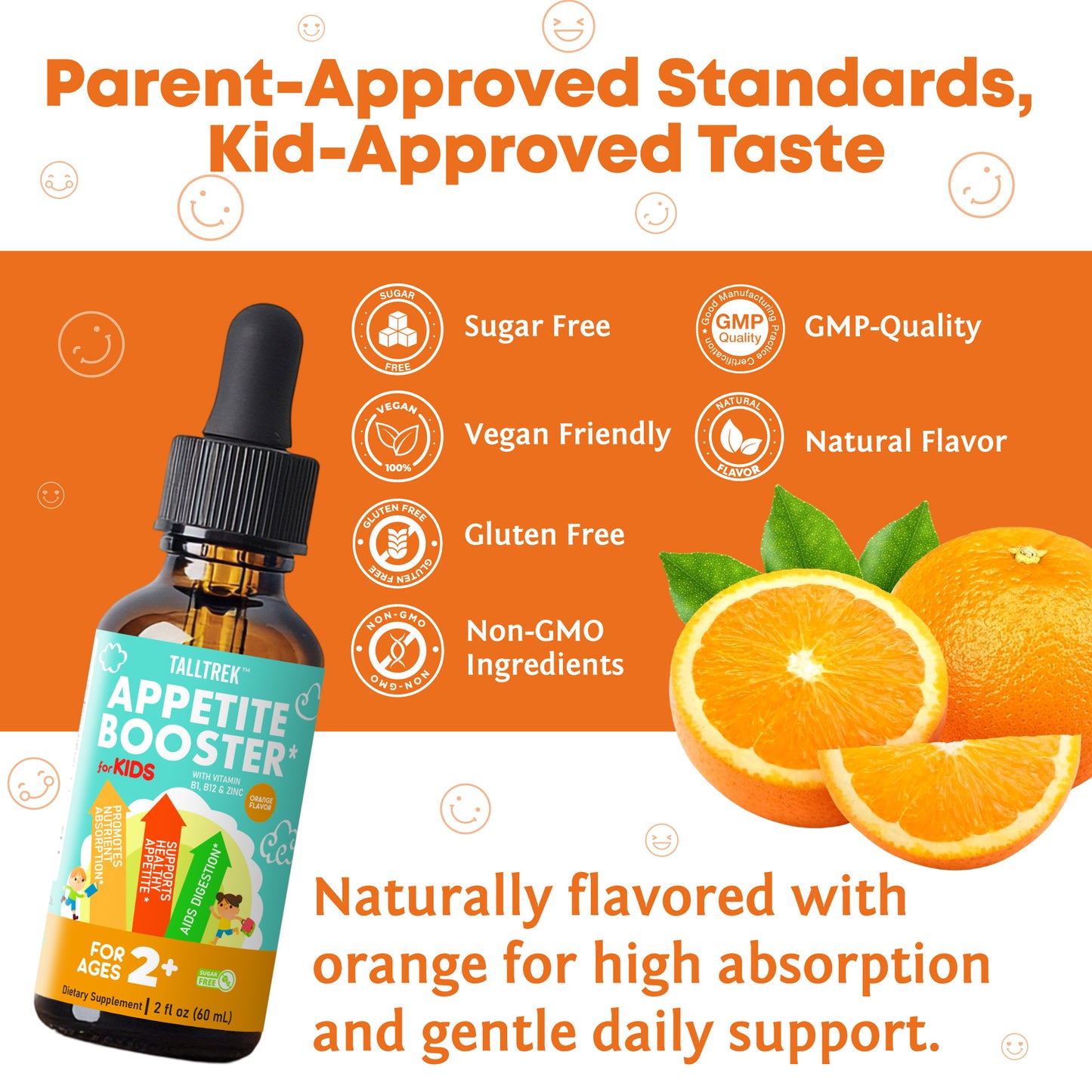 TallTrek Appetite Booster Drops for Kids