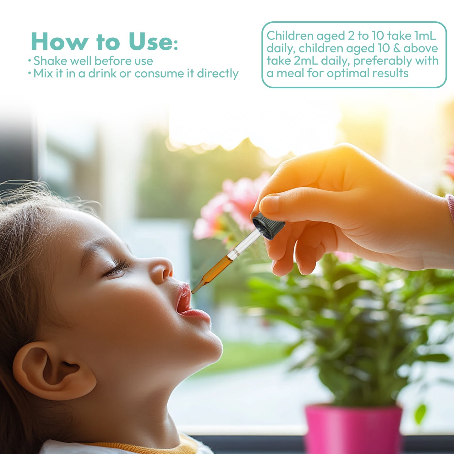 TallTrek Height Growth Supplement Drops for Kids